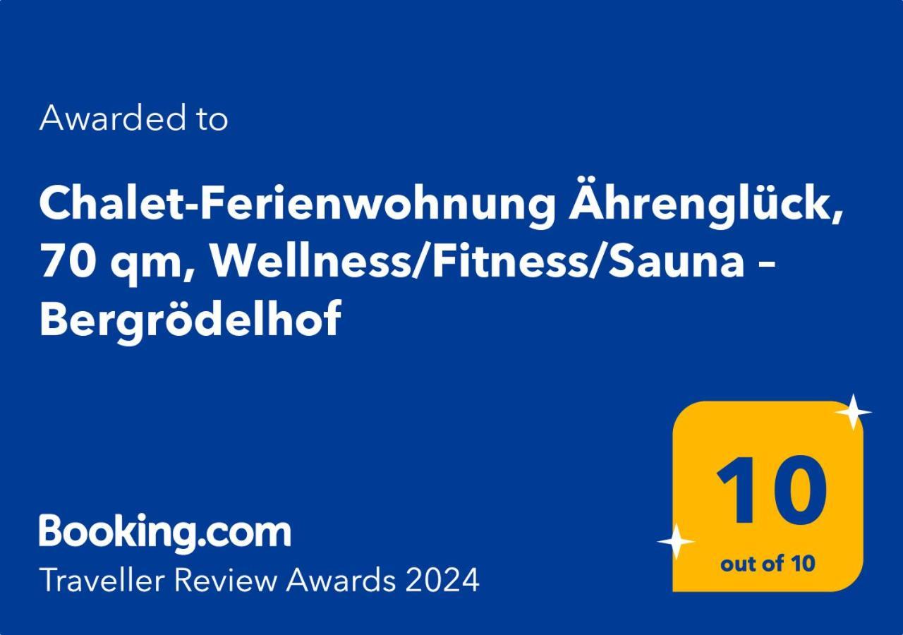 Chalet-Ferienwohnung Aehrenglueck, 70 Qm, Wellness/Fitness/Sauna - Bergroedelhof Feilitzsch ภายนอก รูปภาพ